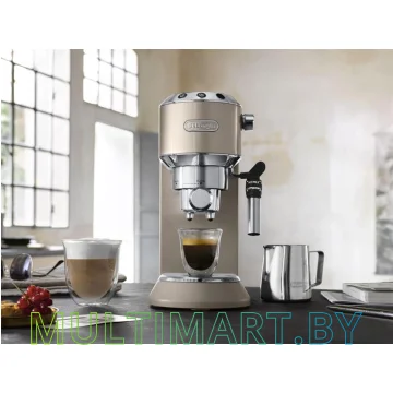 Рожковая помповая кофеварка DeLonghi Dedica Metallics EC785.BG картинка 6